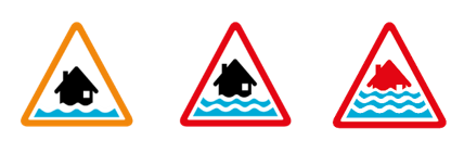 Flood warning codes
